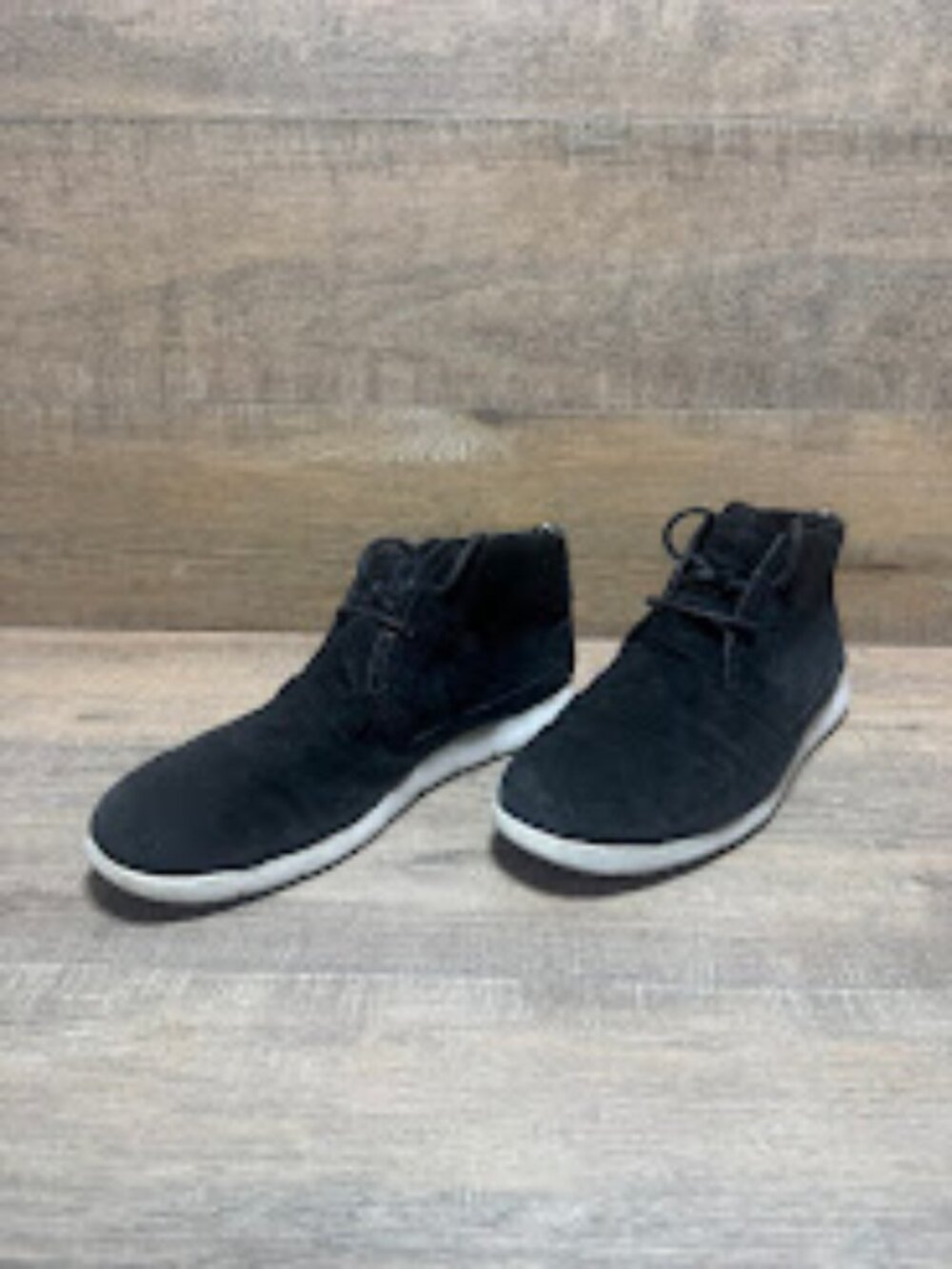 Ugg Freamon Black Suede Chukka Boots Men's Size 14
